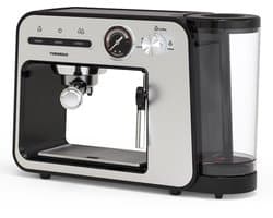 Tornado TST-693B-GS - Espressomachine - 5-in-1 - 19 Bar - Multi-Capsule & Gemalen Koffie - Stoompijp - 1L