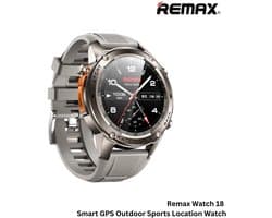 Remax WATCH18 - SmartWatch - Intelligent GPS Outdoor Sports Positioning Watch - Zilver