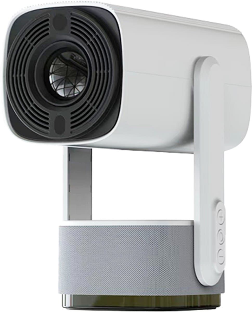 Alles-in-één Mini Beamer - met 4K-ondersteuning - iOS & Android - Mini Projector - Wit - Proun — afbeelding 1