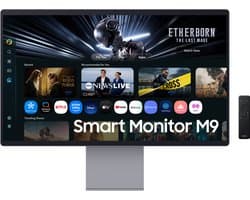 Samsung Smart Monitor M9 LS32FM902SUXEN - 4K OLED Smart Monitor - 165Hz - 32 Inch