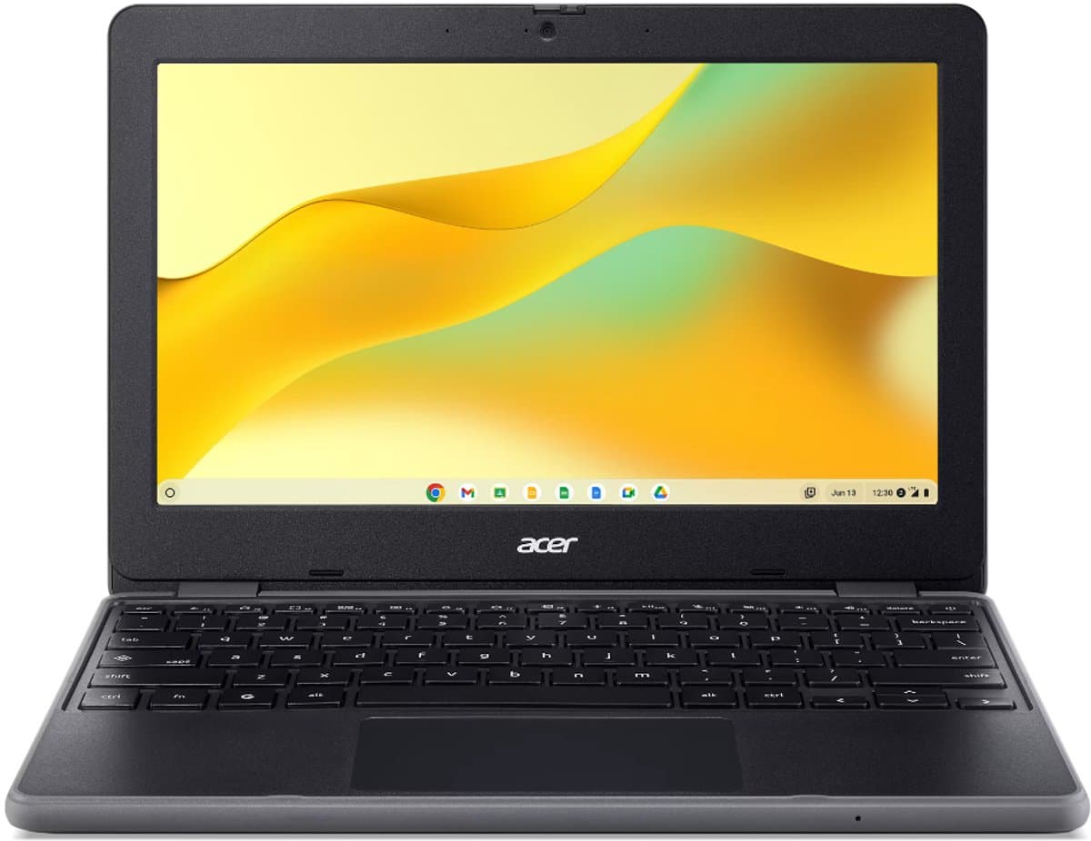 Acer Chromebook 511 C737T-TCO-C28Y Intel® N N150 29,5 cm (11.6") Touchscreen HD 4 GB LPDDR5-SDRAM 32 GB eMMC Wi-Fi 6E (802.11ax) ChromeOS Zwart — afbeelding 1