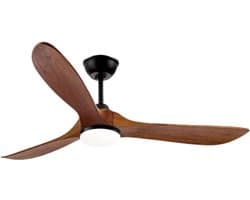 Nivard Plafondventilator - Met Verlichting - Plafond Ventilator - Met Lamp - Plafonniere Met Ventilator - Met Licht - Stijl B - 150cm