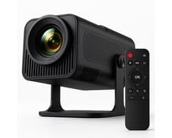 Elementkey CineCubic Beamer – Full HD Projector – 300 ANSI – Android 11 – WiFi 6 – Bluetooth – Auto Keystone – Gyro Air Mouse