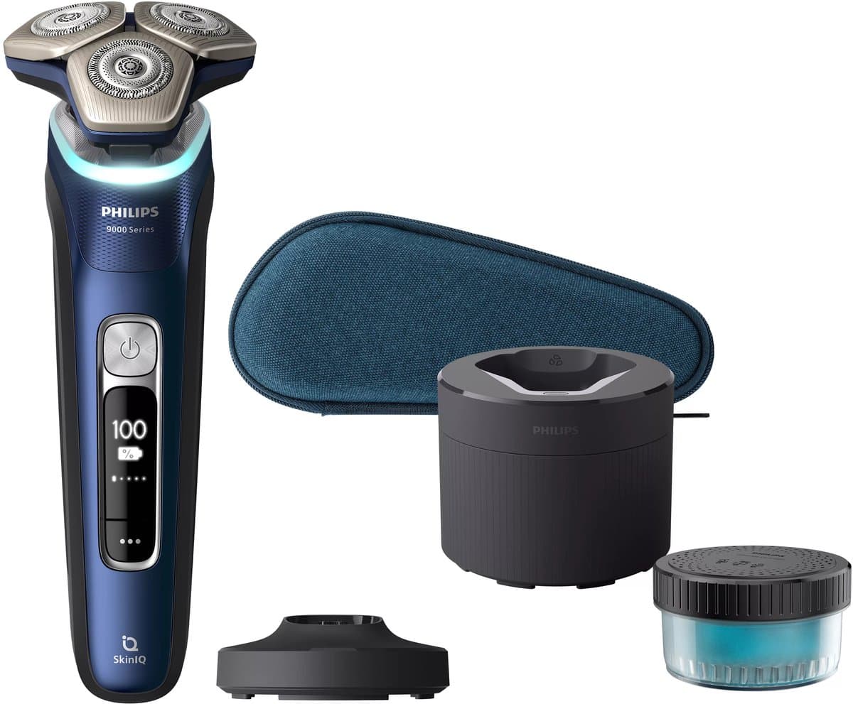 PHILIPS Limited Edition 9000 Series Space-Grade Steel S9980/54 Scheerapparaat Blauw — afbeelding 1