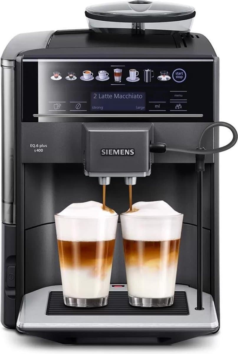 Siemens EQ.6 Plus s400 - Volautomatische koffiemachine - autoMilk Clean-programma - 1,7L waterreservoir — afbeelding 1