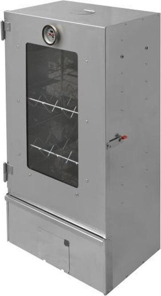 Kynast 3-laags rookoven 80cm - Rookkast - incl. 12x S-haken + Roosters + Thermometer — afbeelding 1