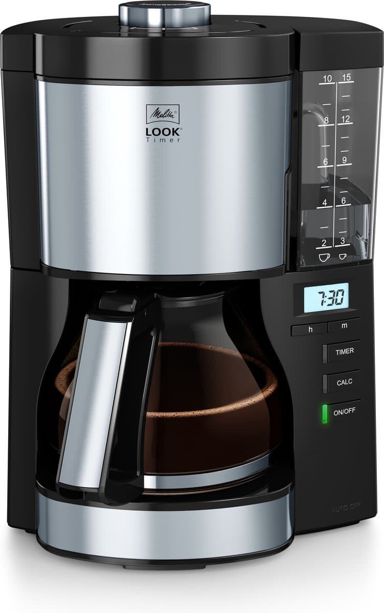 Melitta Look Timer koffiezetapparaat 1025-08 zwart — afbeelding 1