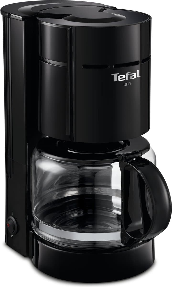 Tefal CM1218 filterkoffiezetapparaat - capaciteit voor 12 kopjes - semi-automatische werking - glazen kan - uitneembare filter - zwart — afbeelding 1