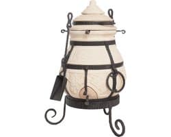 Keramische tandoor Nomade - Multifunctionele Houtoven BBQ - Voor de Fijnproever! *** Met gietijzeren onderstel