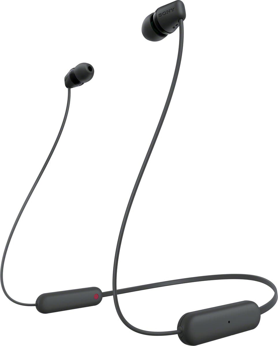 Sony WI-C100 - Draadloze oordopjes - Zwart — afbeelding 1