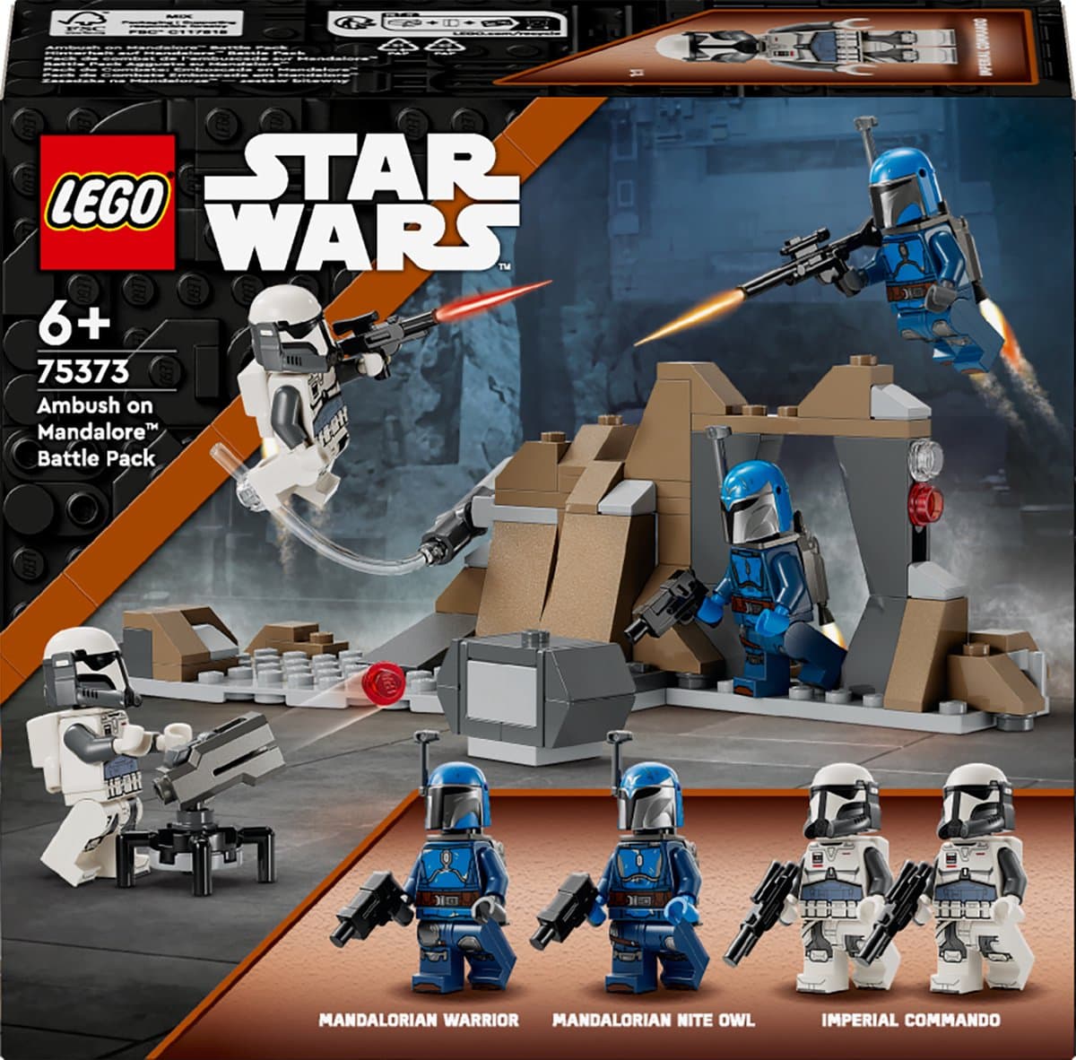 Lego Star Wars 75373 Hinderlaag Op Mandalore Bouwstenen — afbeelding 1