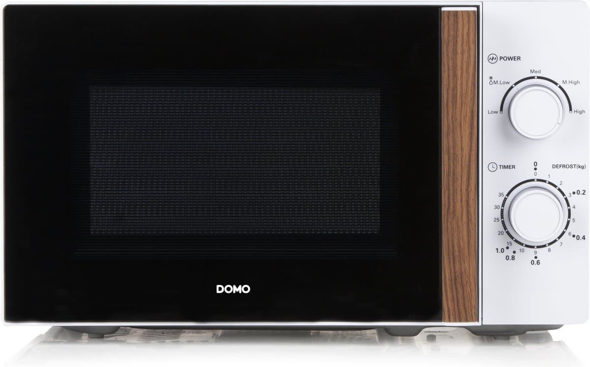 DOMO DO2720 Microgolfoven / Magnetron solo - 20L - 700W - houtlook — afbeelding 1