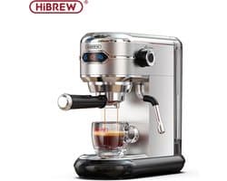 Espressomachine - Espresso - Semi Automatische Machine - Cafetera 19 Bar - Superslanke Ese Pod & Poeder En Poeder Machine - Warmwater - Melk Opschuimen - Rvs