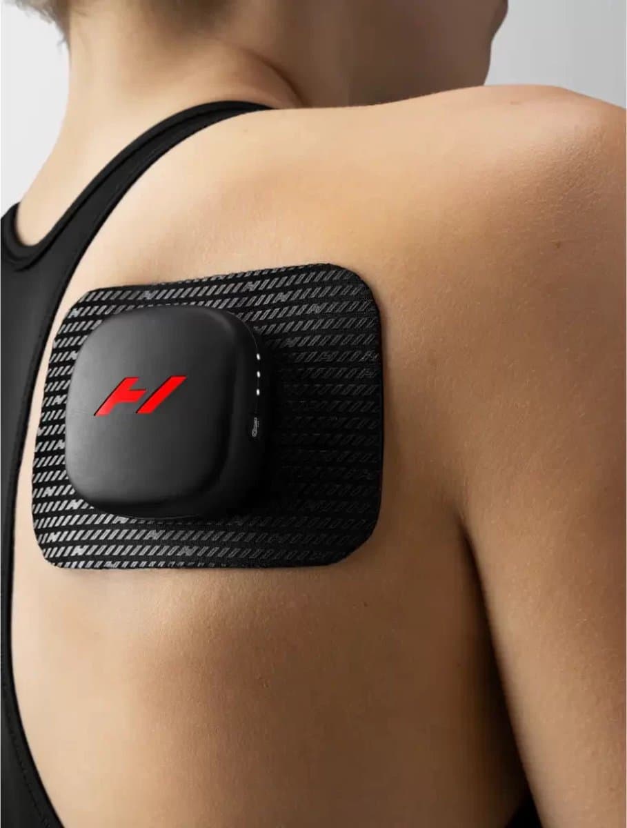 Hyperice Venom Go Warmte & Vibratie Massage Pad Zwart – Draadloze Wearable Warmtemassage – 3 Warmtestanden – Bluetooth App – USB-C — afbeelding 1