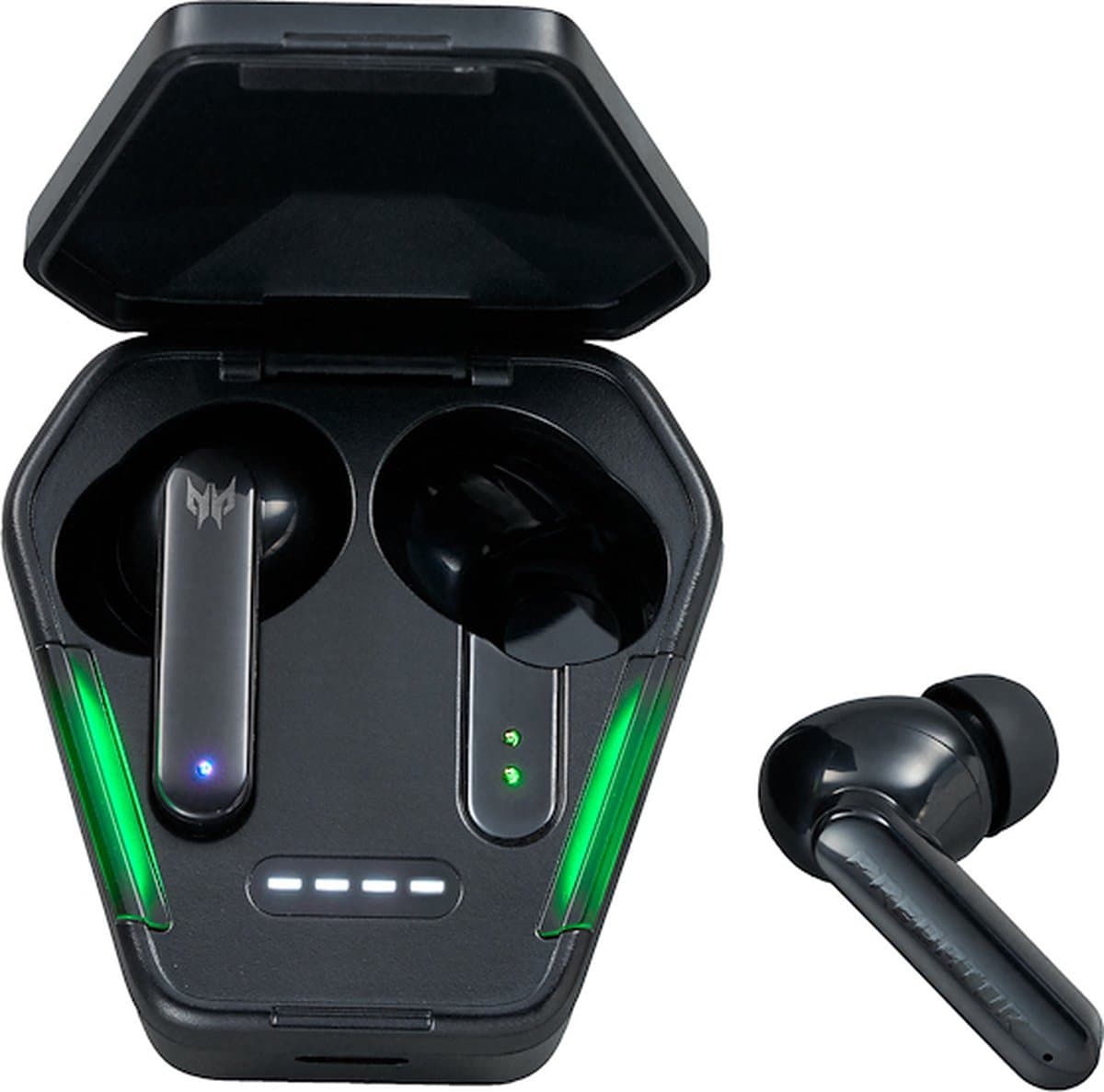 ACER GP.HDS11.01P In-ear Draadloze gaming-headset Zwart — afbeelding 1