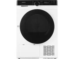 Inventum VDW8030W Wasdroger - 8kg - Warmtepompdroger - UV-hygiënefunctie - Energielabel C - Wit
