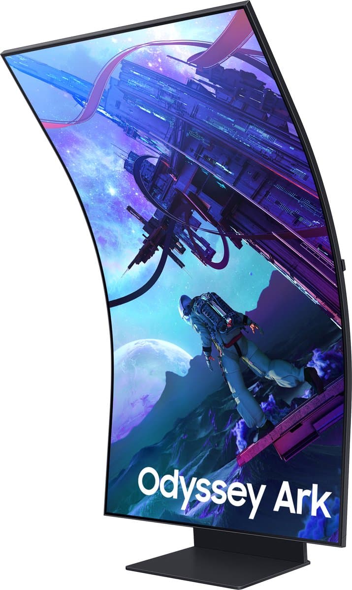 138cm/55 (3840x2160) Samsung Odyssey Ark S55CG970NU G97NC Serie Curved 16:9 QLED 4K 165Hz QuantumHD — afbeelding 1