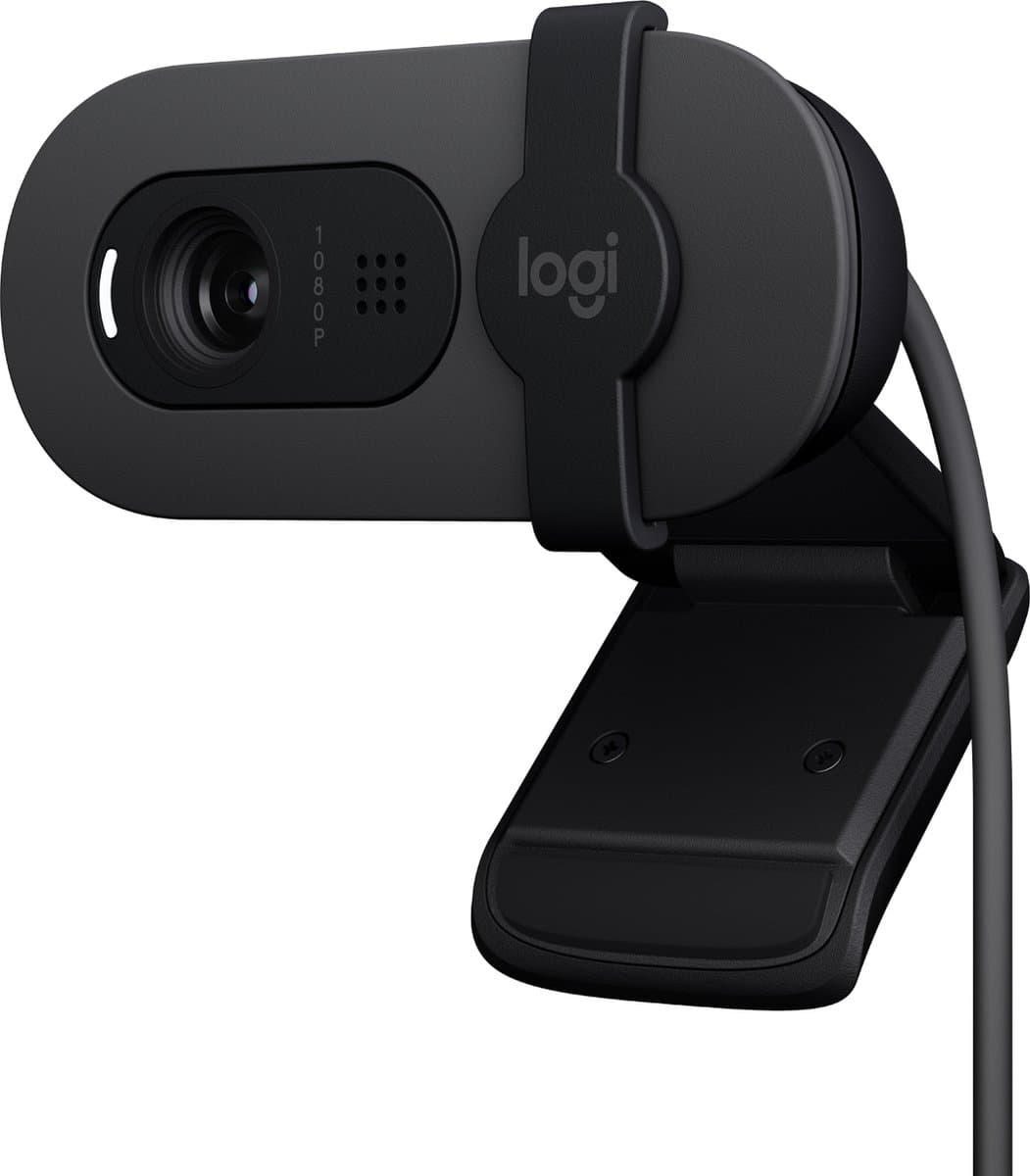 Logitech Brio 100 - Webcam - Full HD - 1080p/30fps - Graphite — afbeelding 1