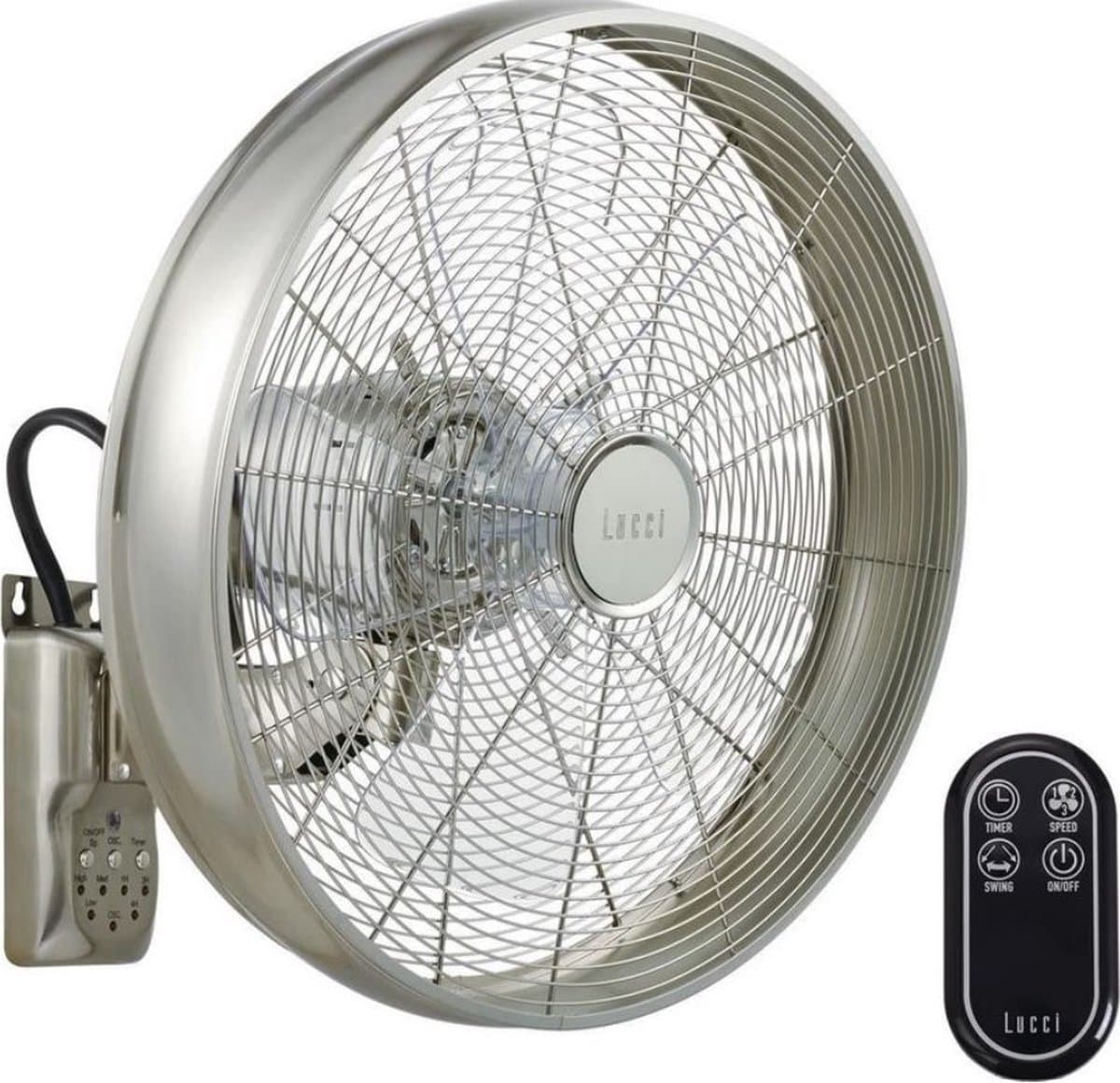 Beacon Lucci Air Wandventilator Breeze 41cm 213126EU — afbeelding 1