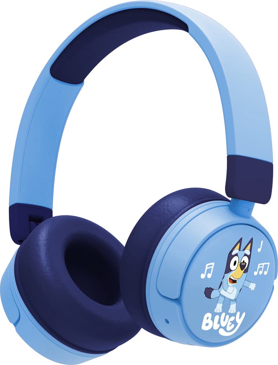 Bluey - draadloze kinderkoptelefoon - volumebegrenzing - lange batterijduur - microfoon - opvouwbaar - bluetooth — afbeelding 1