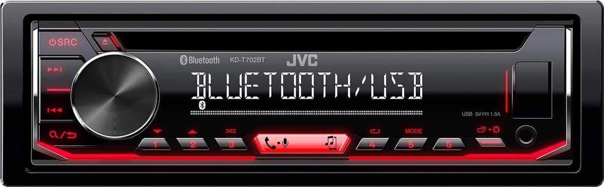 JVC KD-T702BT — afbeelding 1