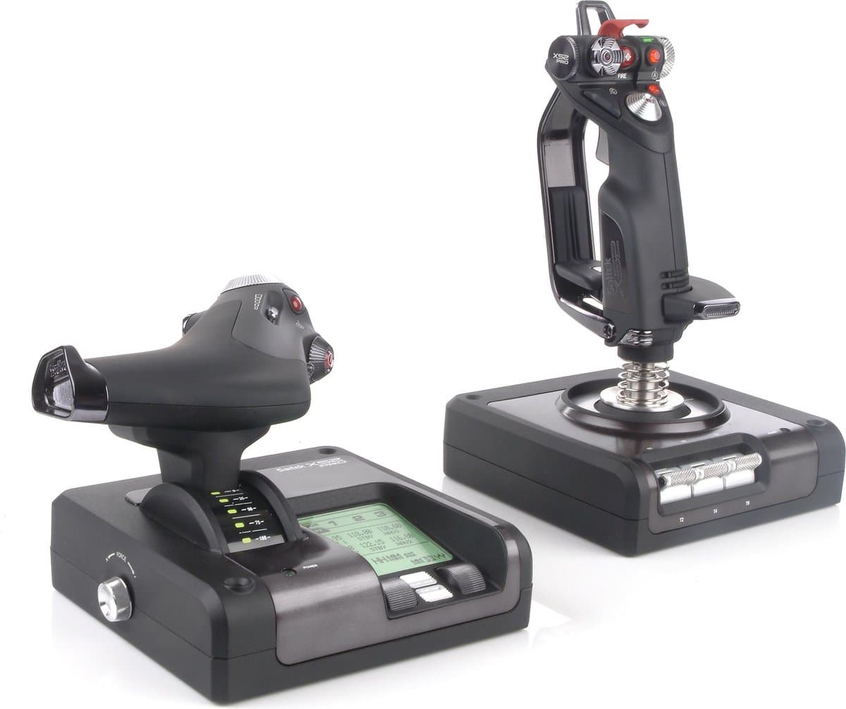 Logitech Saitek X52 PRO FLIGHT hotas — afbeelding 1