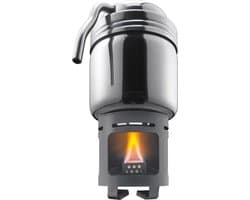 Esbit Koffiemaker Set - 200ml - Werkt op Solid Fuel - Mesh Opbergtas