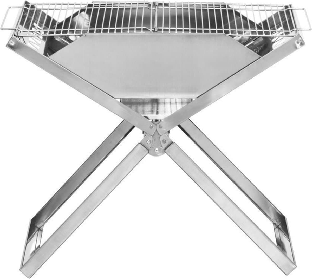 Opvouwbare houtskoolgrill Travel Mustang 60x40cm — afbeelding 1