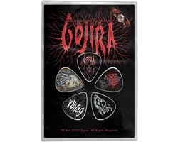 Gojira - Fortitude Plectrum - Set van 5 - Multicolours