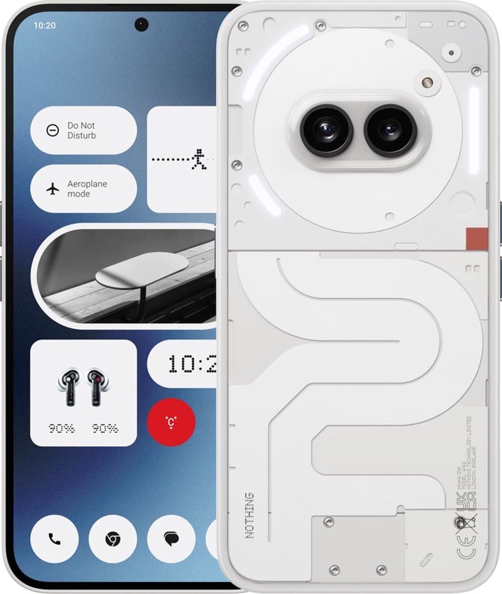 Nothing Phone (2a) - 12GB - 256GB - White — afbeelding 1