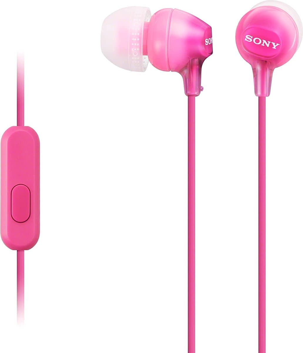SONY MDREX15APPI.CE7 In-ear Bedrade oordopjes Roze — afbeelding 1