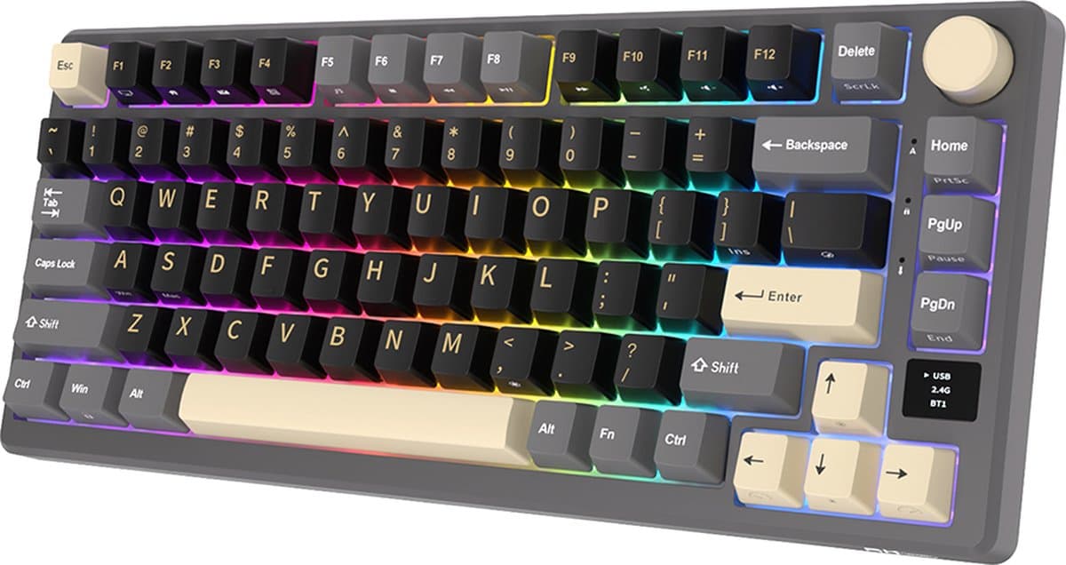 Royal Kludge M75 draadloos gaming toetsenbord — afbeelding 1