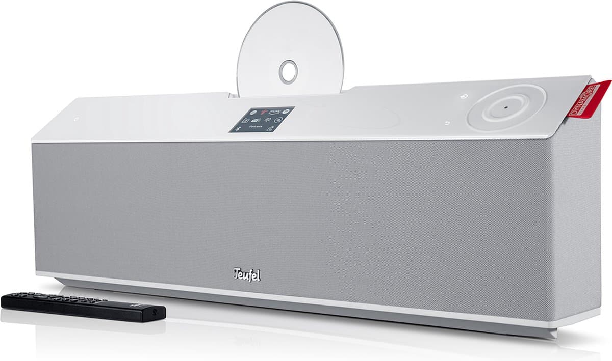 Teufel MUSICSTATION - Cd-internetradio met DAB+ /FM - Spotify Connect - Bluetooth - 100 watt - wit — afbeelding 1