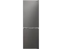 Sharp SJNBA31DMXPCEU - Koel-vriescombinatie - No Frost - Zilver - Ideale koelkast voor gezinnen