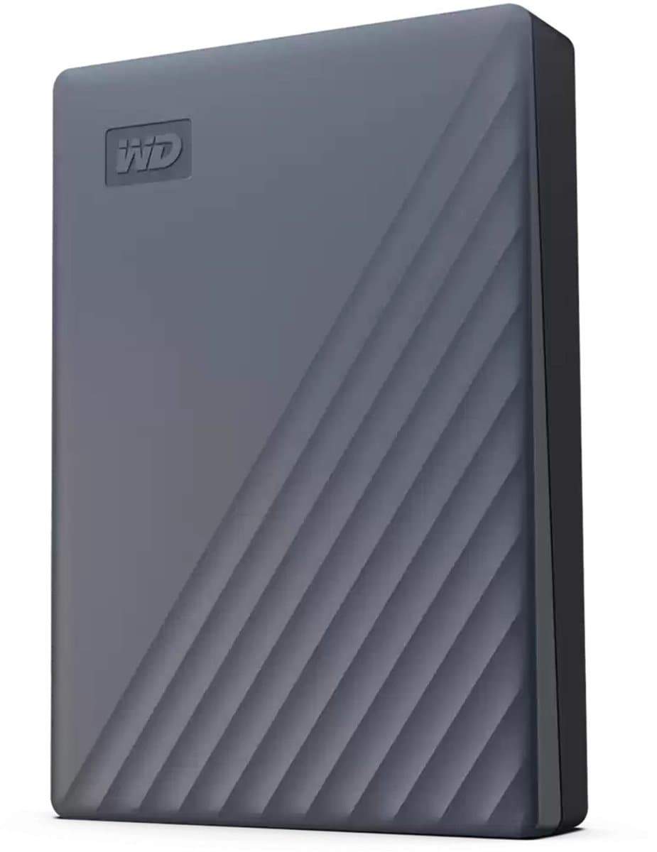 Western Digital My Passport - Externe Harde Schijf - USB-C - Grijs - 4 TB — afbeelding 1