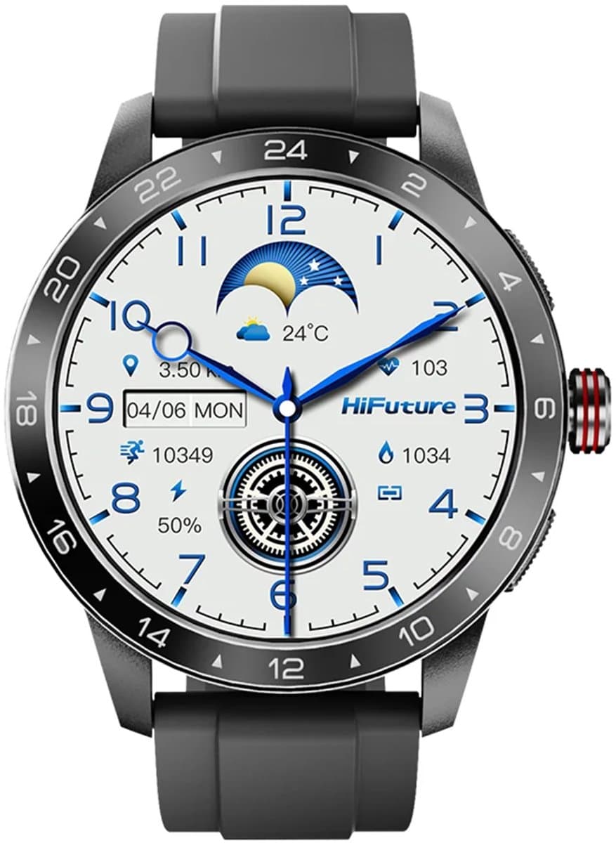 Hifuture Smartwatch Flex2 Voor Sportactiviteiten Hartslagmeting — afbeelding 1