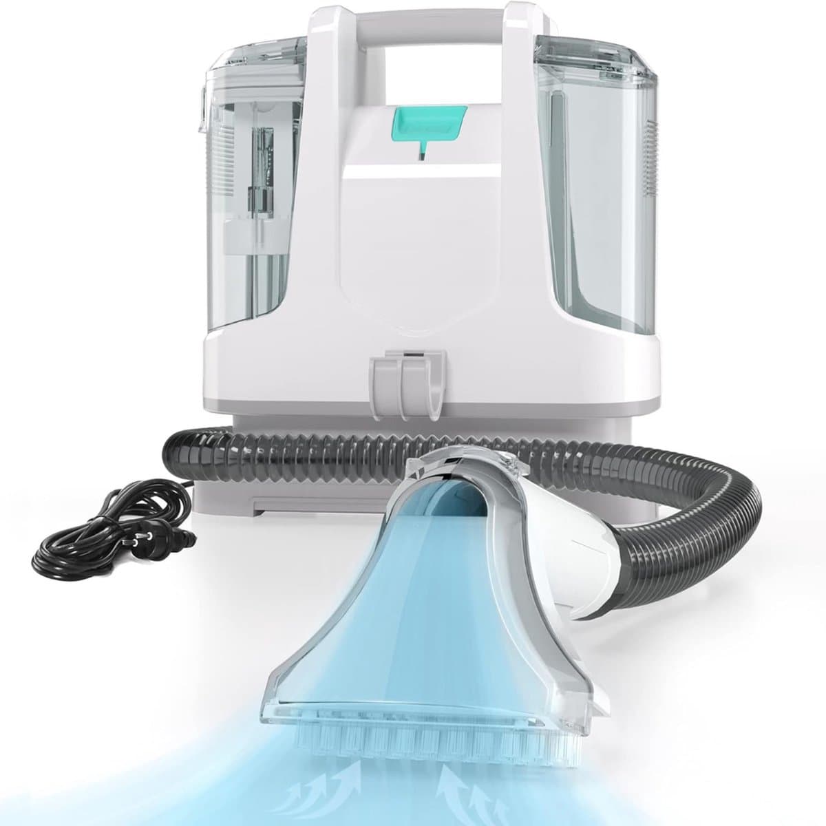 DailySupplies® Draagbare Vlekkenreiniger - Tapijtreiniger - Bank Reiniger - Wit — afbeelding 1