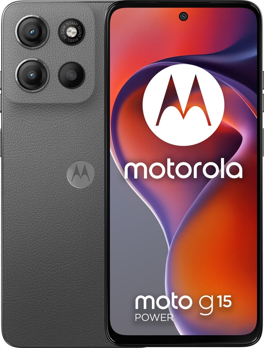 MOTOROLA moto g15 Power - 256 GB - Gravity Grey — afbeelding 1