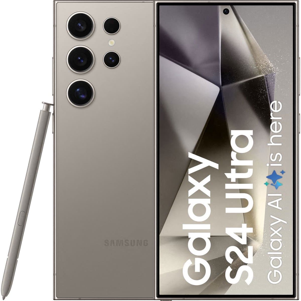 Samsung Galaxy S24 Ultra 5G - 256GB - Titanium Grey — afbeelding 1
