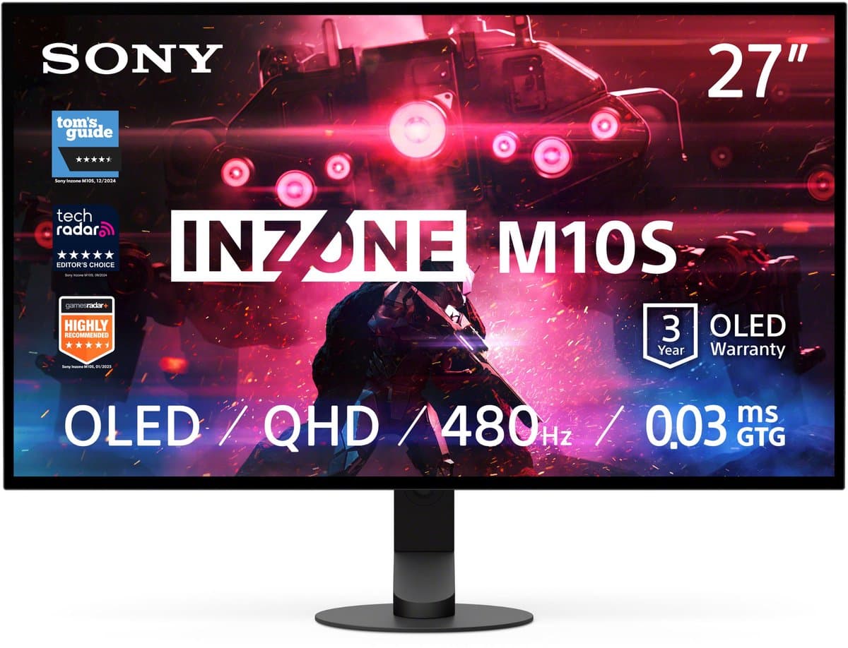 Sony INZONE M10S 27 inch QHD OLED 26.5'' gaming monitor — afbeelding 1
