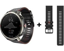 Polar Grit X Pro Sapphire Horloge Zwart M-L