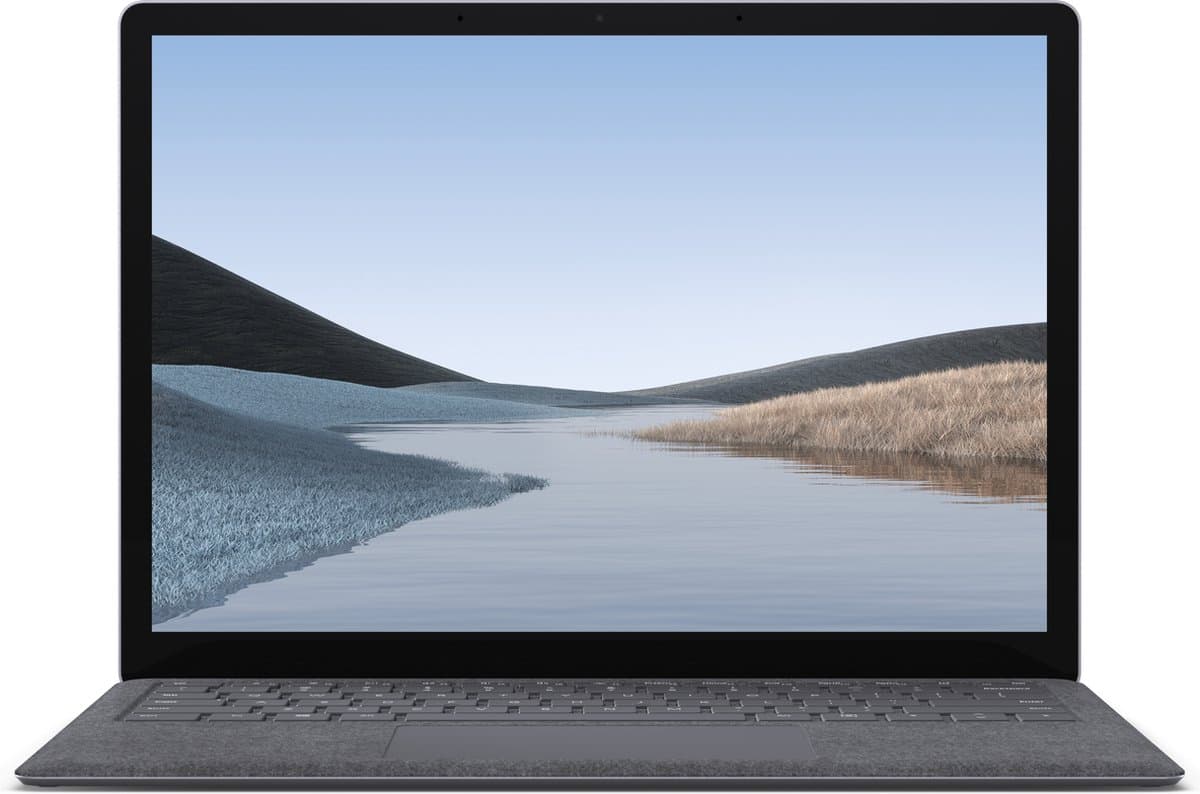 Microsoft Surface Laptop 3 Intel® Core™ i5 i5-1035G7 34,3 cm (13.5") Touchscreen 8 GB LPDDR4x-SDRAM 128 GB SSD Wi-Fi 6 (802.11ax) Windows 10 Home Platina — afbeelding 1