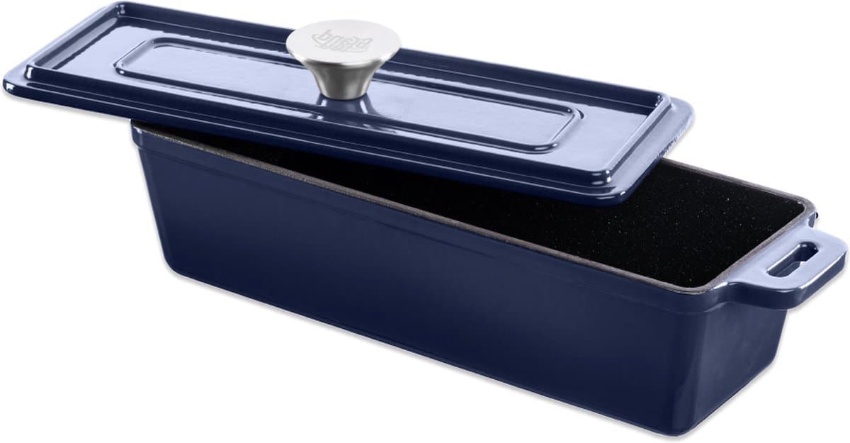 Grand Feu - Geëmailleerde gietijzeren bakvorm - 1,7 l - blauw — afbeelding 1