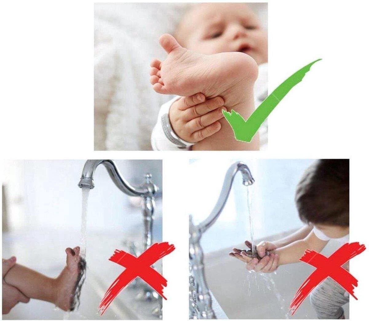 Jendi - Baby - Eigen hand/voet afdruk maken — afbeelding 1