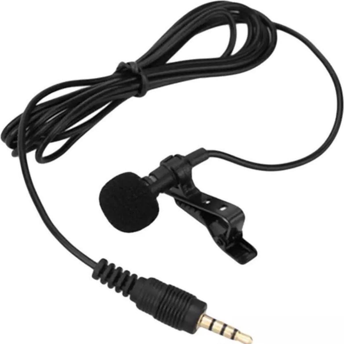 Externe Microfoon 3.5mm - Telefoon/Auto/Computer/Stereo - Mini Clip — afbeelding 1