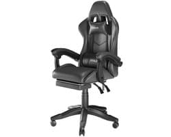 Avalo Gaming Stoel - Gamestoel Ergonomisch Verstelbaar - Bureaustoel - Gaming Chair voor Bureau - Zwart