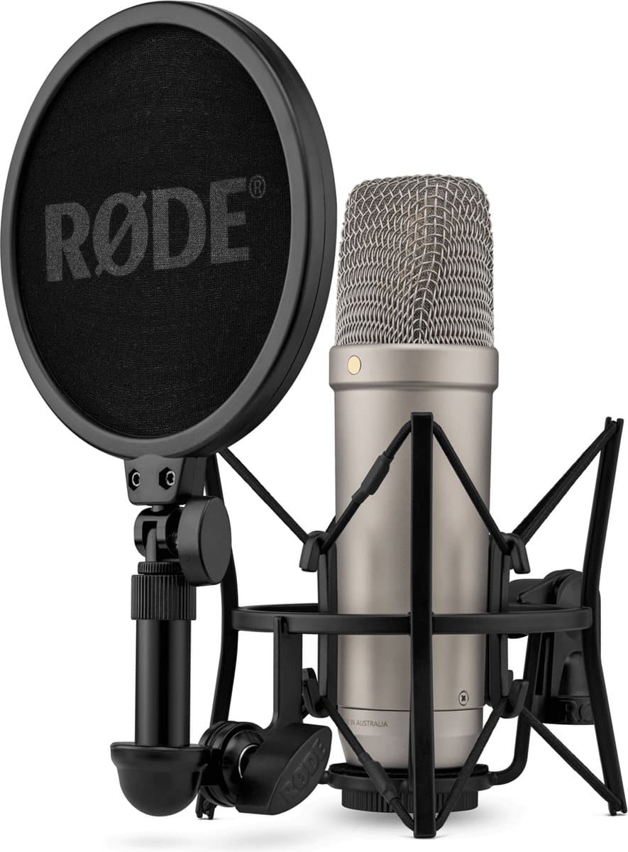 RØDE NT1‑A 5th Gen - Zilver - Studiomicrofoon — afbeelding 1