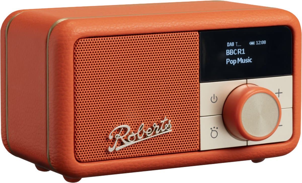 DAB+ radio ROBERTS Revival Petite 2 pop orange — afbeelding 1