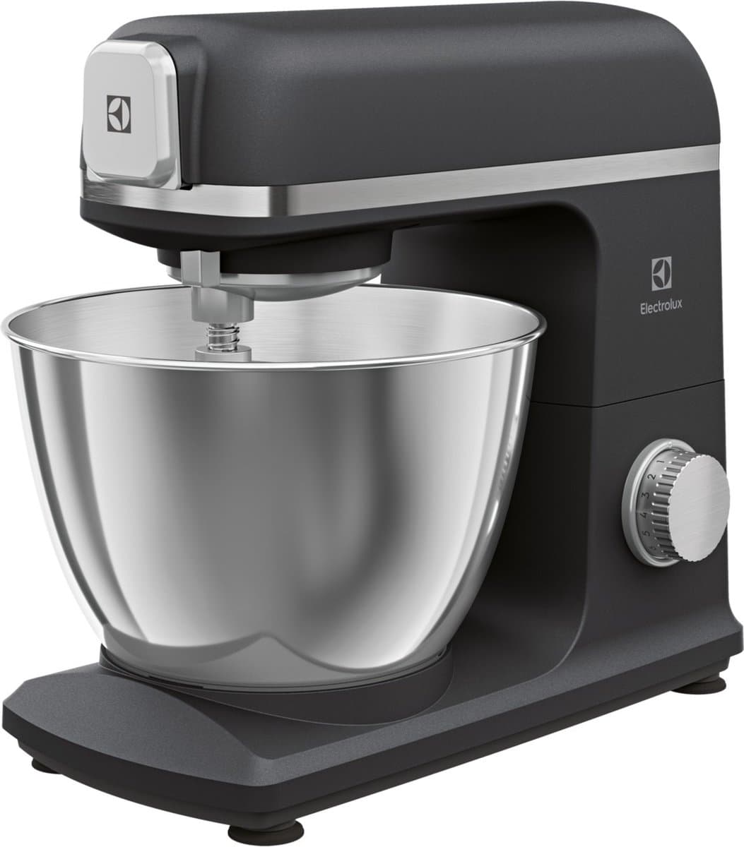 Electrolux E5KM1-6GBP keukenmachine 1200 W 5 l Zwart, Grijs — afbeelding 1