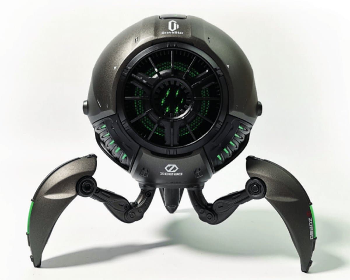 Zoeao GravaStar G1_GRY Draadloze stereoluidspreker Grijs, Metallic 20 W — afbeelding 1